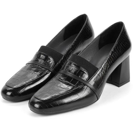 کفش پاشنه دار چرم طبیعی زنانه صاد Saad کد RF4901|پیشنهاد محصول