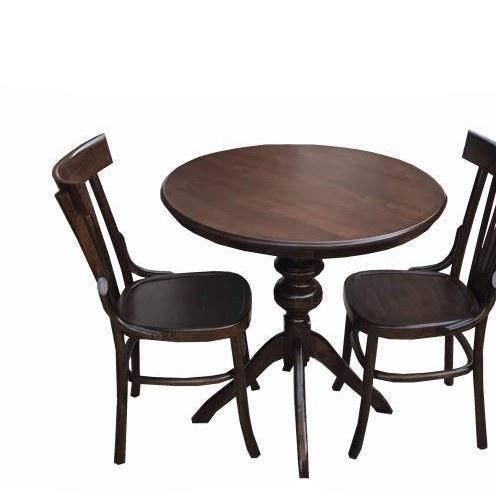 میز و صندلی ناهار خوری مدل A6 - قهوه‌ای روشن براق|پیشنهاد محصول