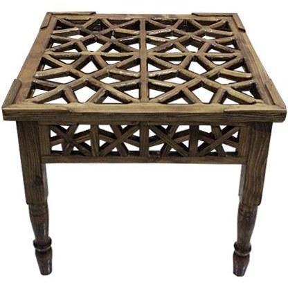 میز عسلی چوبی کوچک سایز 50×50 سانتی‌متری|پیشنهاد محصول