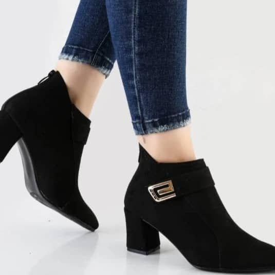 کفش مجلسی پاشنه دار زنانهds00682 college shoe|دارِن کالا