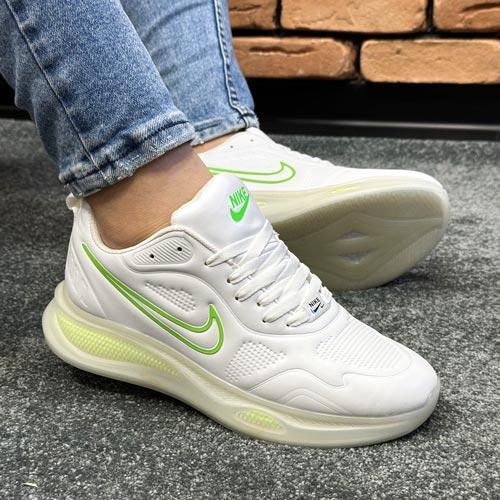 کتانی اسپرت مردانه مدل نایک زوم NIKE_ZOOM رنگ سفید کد 41801|کتونی خان