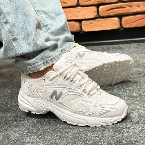 کتونی اسپرت مردانه و زنانه مدل نیوبالانس725 NEW BALANCE رنگ سفید کد 9992|کتونی خان