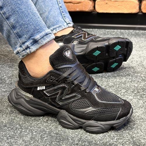 کتونی اسپرت مردانه مدل نیوبالانس 9060 NEW BALANCE رنگ مشکی کد 8969|کتونی خان