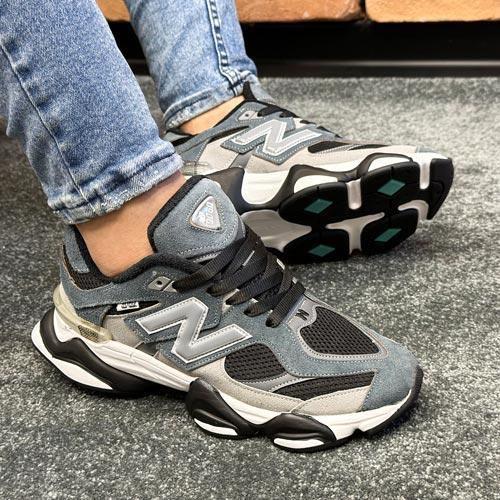 کتونی اسپرت مردانه مدل نیوبالانس 9060 NEW BALANCE رنگ سرمه ای کد 8971|کتونی خان