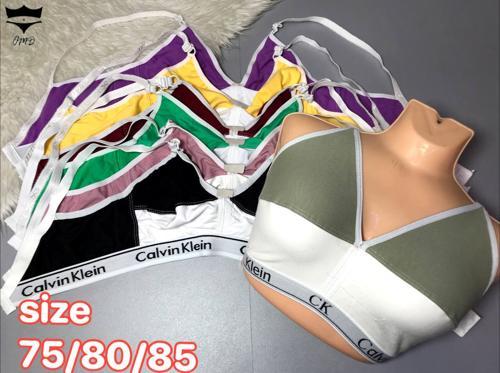 سوتین کش اسپورت Calvin klein دو رنگ75_85🌺 بسته 12 تایی|عمده لباس