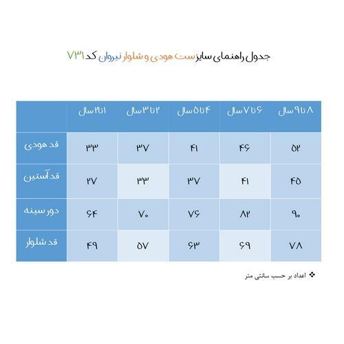 ست هودی و شلوار نیروان مدل ۷۱۳ -۱|نیروان