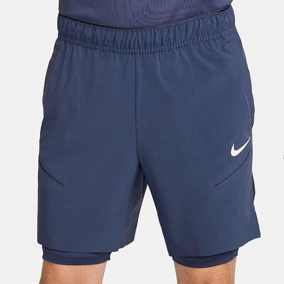 شلوارک تنیس مردانه نایک NikeCourt Slam Dri-FIT- سرمه ای|تنیس شاپ