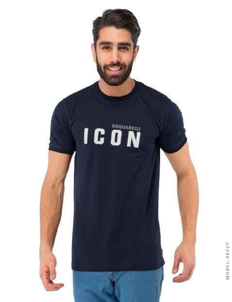 تیشرت یقه گرد مردانه Icon مدل 36427|ایران مالز