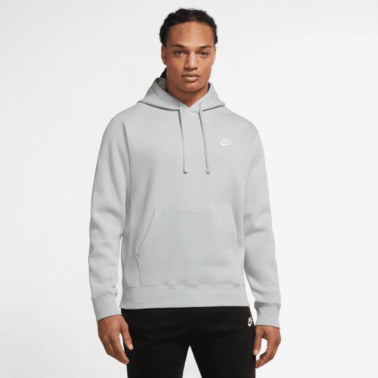 هودی ورزشی مردانه نایک Nike Sportswear Club Fleece- طوسی|تنیس شاپ