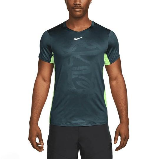 تی شرت تنیس مردانه نایک NikeCourt Dri-FIT Advantage- یشمی|تنیس شاپ