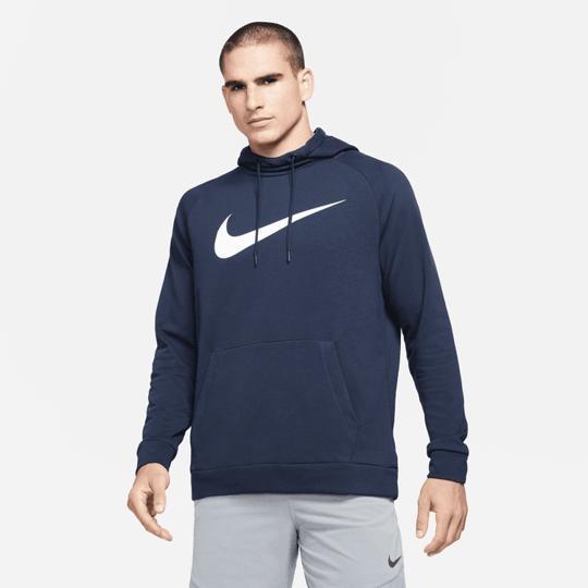 هودی ورزشی مردانه نایک Nike Dri-FIT- سرمه ای|تنیس شاپ