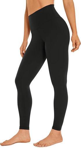 لگ پشت چین دار سیملس(بدون درز) مشکی/ وارداتی - Seamless Leggings|مودال