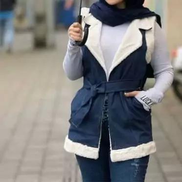 پافر جین آستر ببعی سایز 38تا46|باسلام (LOVEWOOL_MINA)