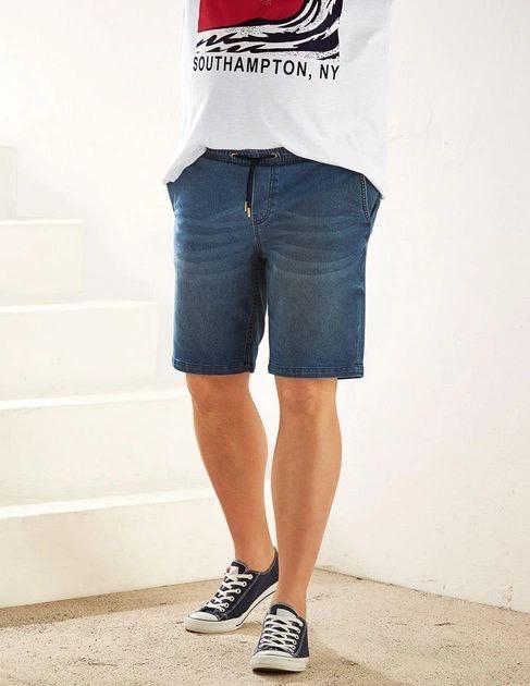 ‎شلوارک جین مردانه برند لیورجی کد ۳۱۲۳۶۳۲ ‏ Men's shorts|کی استوک