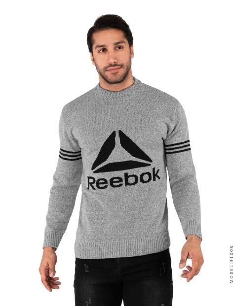 پلیور بافت مردانه یقه گرد Reebok مدل 31008|ایران مالز