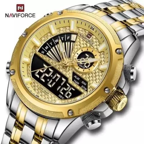 ساعت اورجینال NAVIFORCE  لاکچری و شیک...|باسلام (آکام واچ)