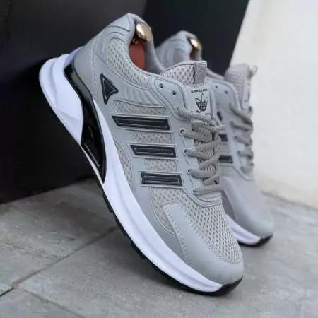 کفش اسپرت مردانه مدل adidas New کیفیت ساخت بسیار بالا سایز 41 تا 44 رنگ طوسی مشکی. فروشگاه همیشه تخفیف |باسلام (بوتیک دنس)