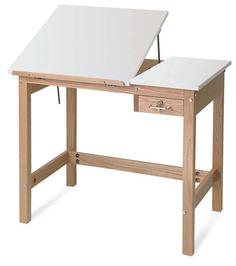 میز تحریر تاشو پایه بلند چوبی