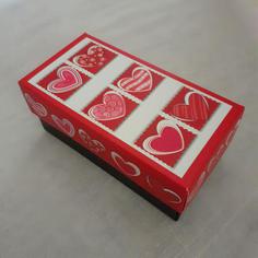 جعبه هدیه مدل قلب کد 017