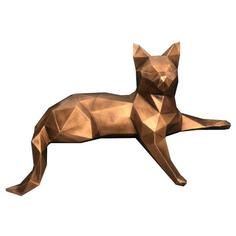 مجسمه مدل گربه گرافیکی هوشیار