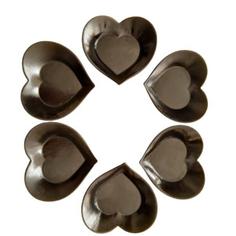 مجموعه ظروف هفت سین 6 پارچه مدل قلب 