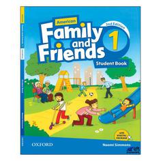 کتاب AMERICAN FAMILY AND FRIENDS 1 اثر NAOMI SIMMONS انتشارات رهنما