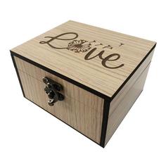جعبه هدیه چوبی مدل b9