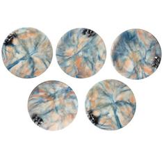 مجموعه ظروف هفت سین 5 پارچه طرح دورانا مدل Marble BO
