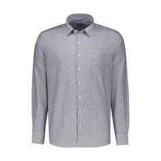 پیراهن آستین بلند مردانه ال سی من مدل 02181291-navy blue 165