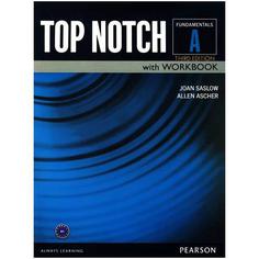 کتاب  top notch fundamentals a اثر JOAN SASLOW &amp; ALLEN ASCHER انتشارات زبان مهر