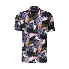 پیراهن آستین کوتاه مردانه مدل هاوایی پر کد H-par