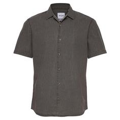 پیراهن آستین کوتاه مردانه اونلی اند سانز مدل جین کد AUGUST-22016591 رنگ خاکستری