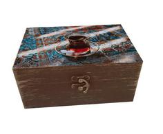 جعبه هدیه مدل سنتی طرح چای کد SB74