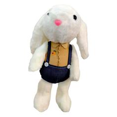 عروسک مدل خرگوش جیلی لباس دار کد I24V ارتفاع 30 سانتی‌متر
