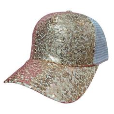 کلاه کپ مدل پولکی شاین کد kla1