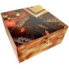 جعبه هدیه چوبی مدل شب یلدا کد WBY06