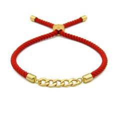 دستبند طلا 18 عیار زنانه مانچو مدل bfg217