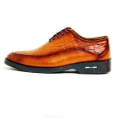 کفش مردانه مدل سنگی کد 1 رنگ عسلی