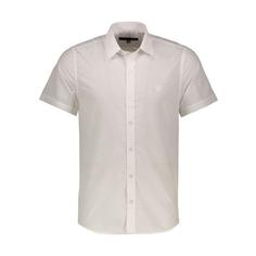 پیراهن آستین کوتاه مردانه پاتن جامه مدل 121721010116000 رنگ سفید
