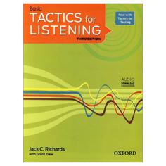 کتاب Tactics for Listening 3rd Basic اثر Jack C. Richards انتشارات آکسفورد