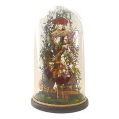 چراغ رومیزی مدل کلبه رویایی فصل بهار کد 40cm