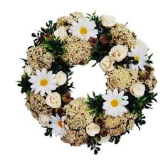 حلقه گل مصنوعی دکوفلاورز مدل Wreath  70