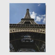 کارت پستال مدل پاریس طلوع برج ایفل STG04