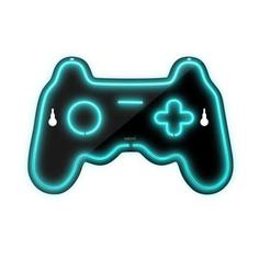 چراغ دیواری نئون دیزاین طرح Game-Controller-BL_TBL