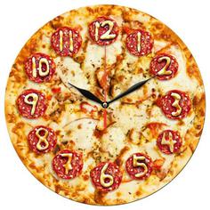 ساعت دیواری مدل 1178 طرح پیتزا پپرونی