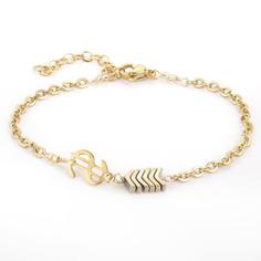 دستبند طلا 18 عیار زنانه مدل SGH156