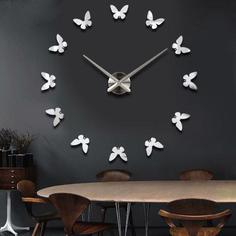 ساعت دیواری اِلِنسی مدل پروانه
