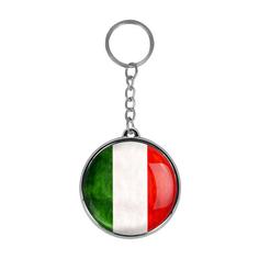 جاکلیدی خندالو طرح پرچم ایتالیا مدل دوطرفه کد 20431977