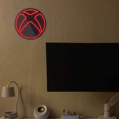 چراغ دیواری نئون دیزاین طرح Xbox-BL_RD