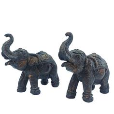 مجسمه مدل  فیل بسته 2 عددی